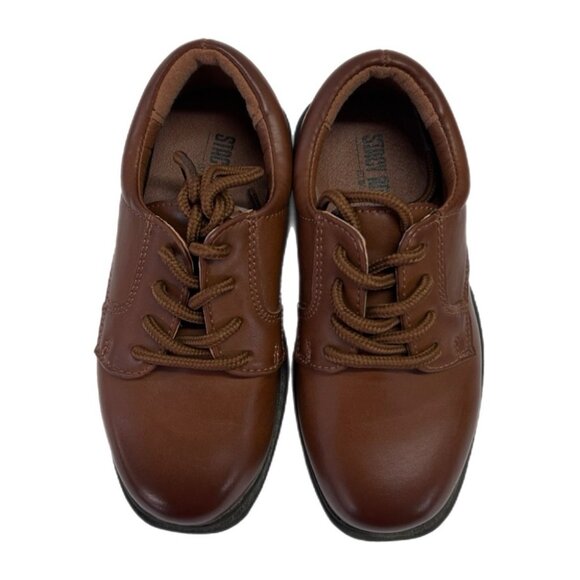 Stacy Adams Austin Oxford leather dress shoes TODDLER 7M NIB - Picture 4 of 7